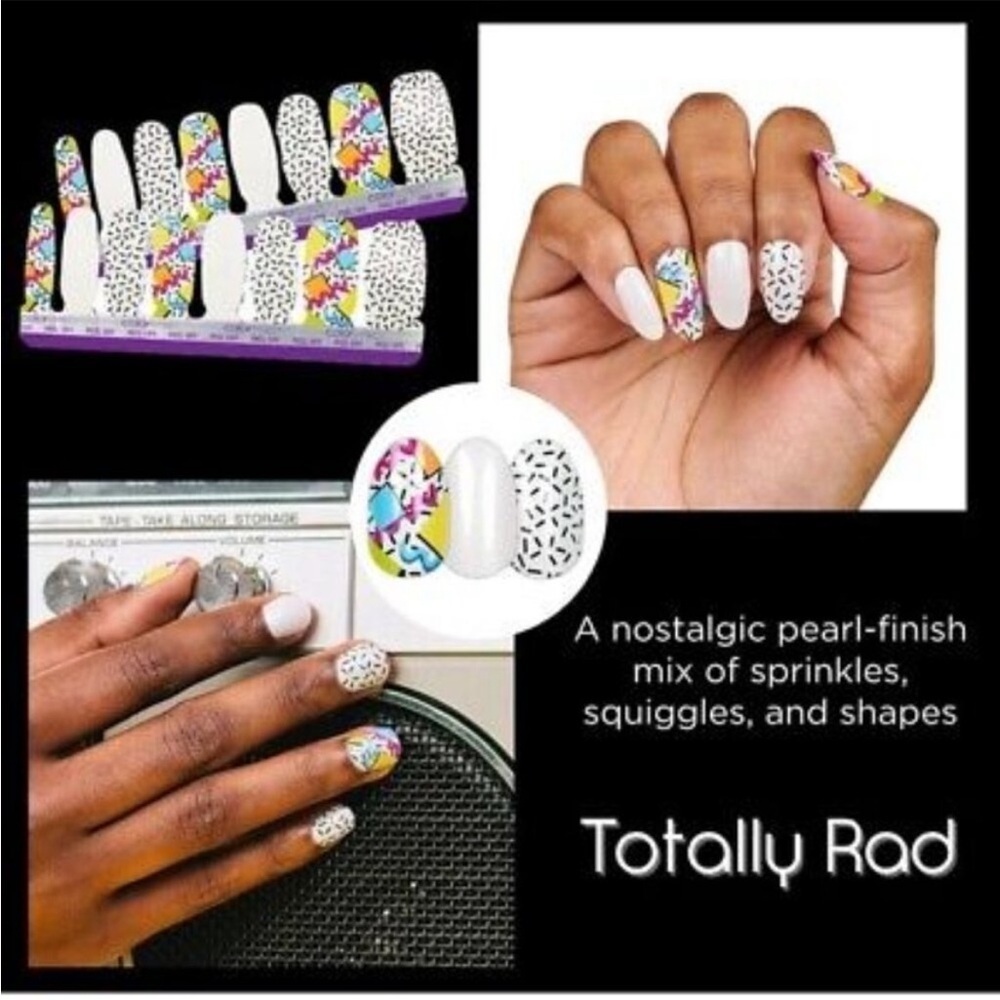 Color Street Totally Rad Nail Polish Strips